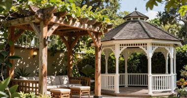 outdoor shade structure comparison