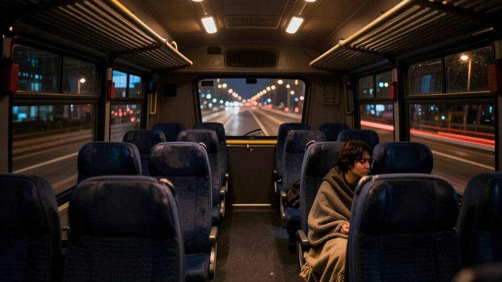 overnight bus journey details