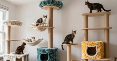 pet vertical climbing structures