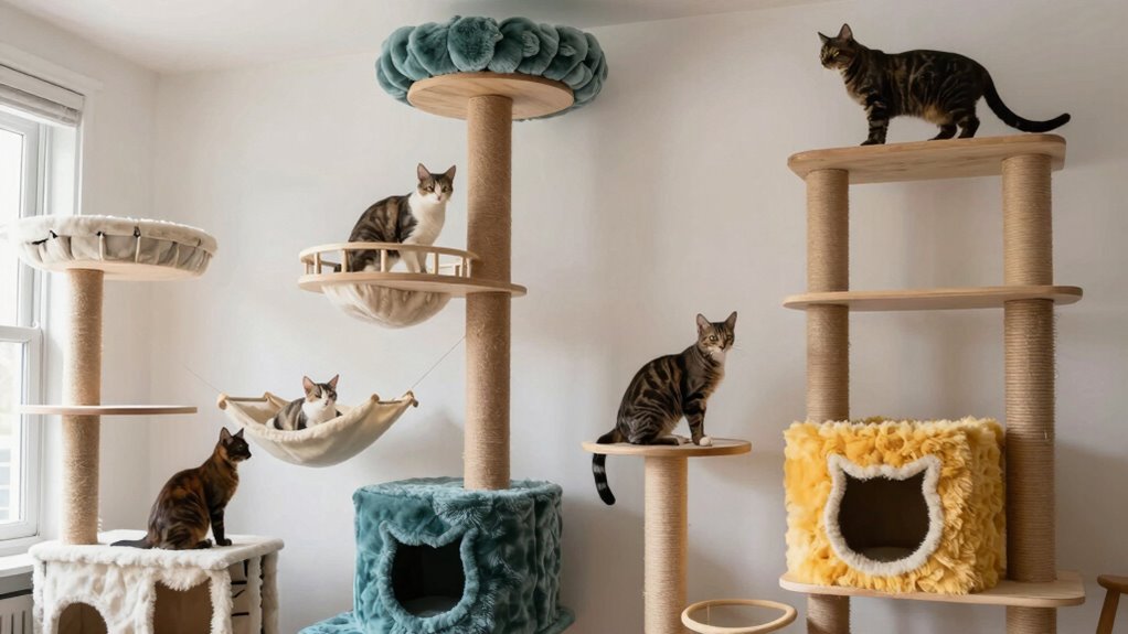 pet vertical climbing structures