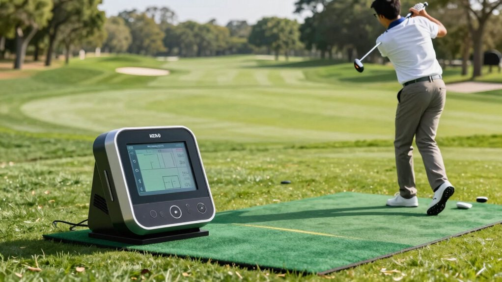 portable accurate golf data