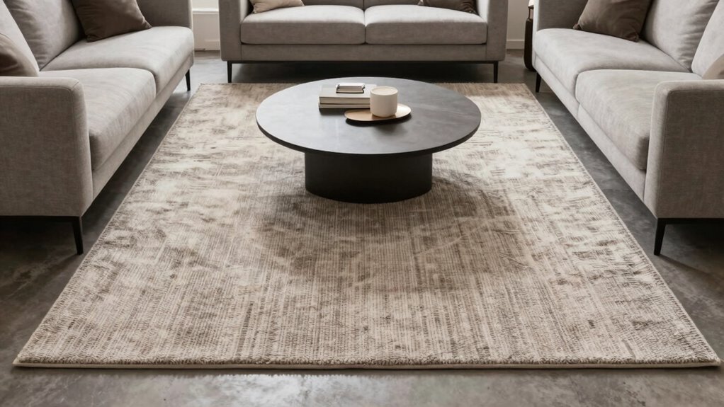 rug placement design rules