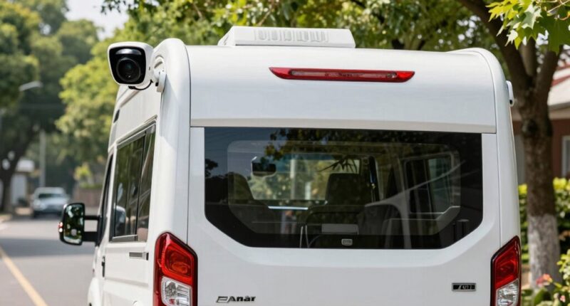 rv backup camera visibility