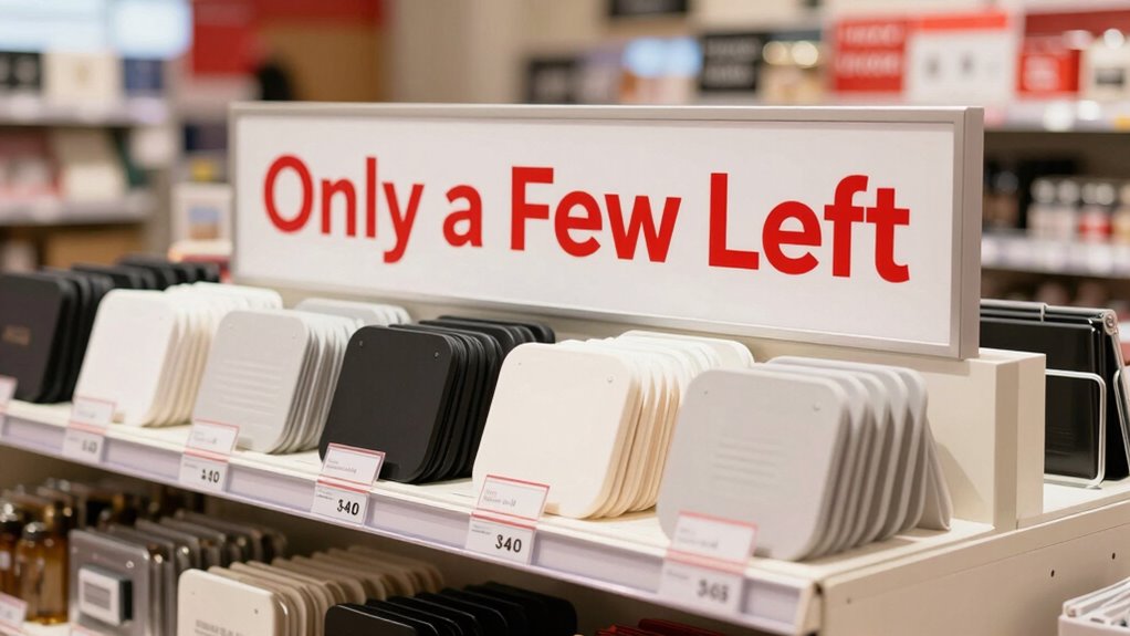 scarcity creates impulsive buying