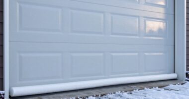 seal garage doors effectively