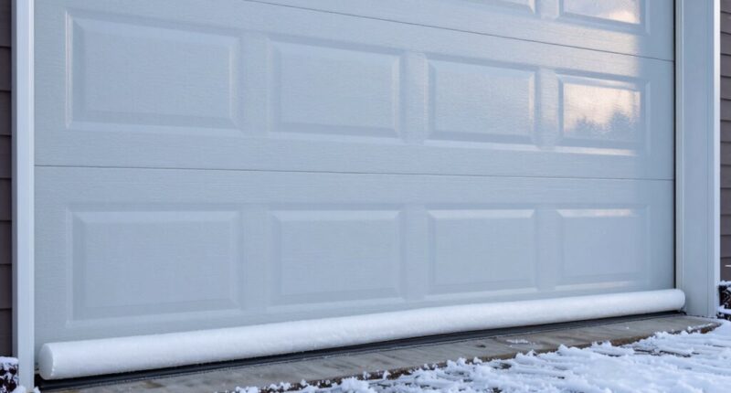 seal garage doors effectively