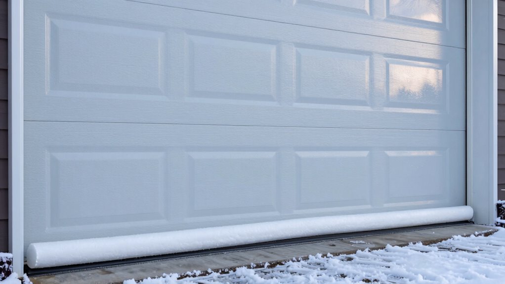 seal garage doors effectively