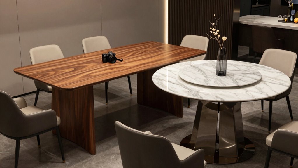 selecting the right table shape