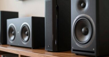 speaker size and type