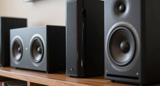 speaker size and type