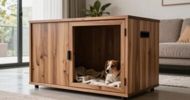 stylish functional dog furniture