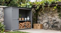 stylish outdoor storage solutions