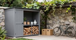 stylish outdoor storage solutions
