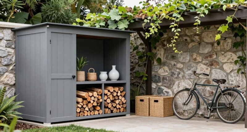 stylish outdoor storage solutions