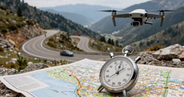 time versus travel distance