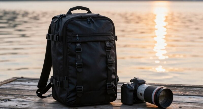 travel camera backpack features
