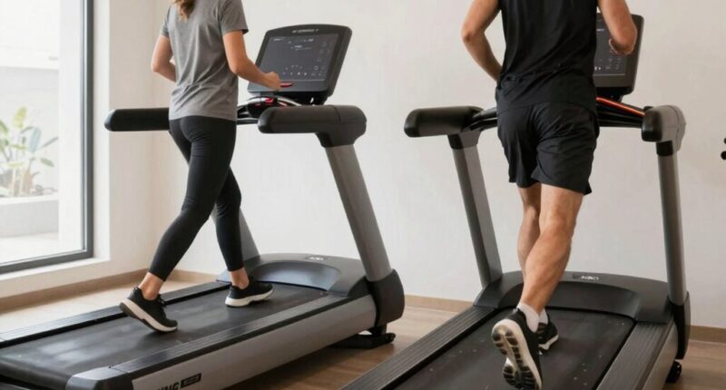 treadmill features for activity