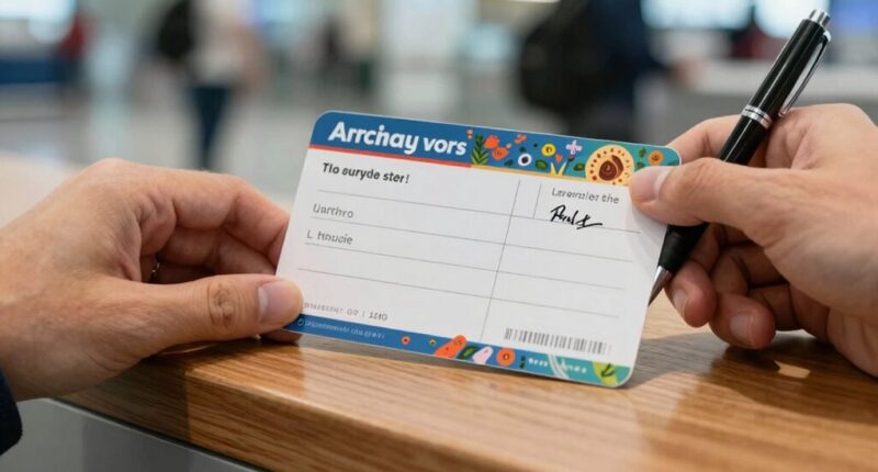 understanding arrival card procedures