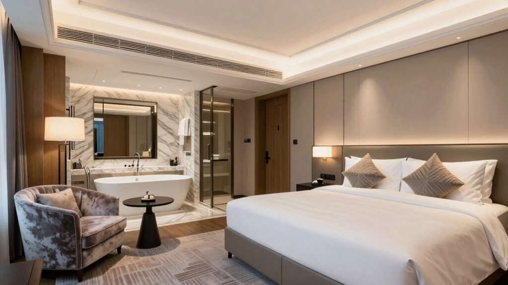 variety of hotel options