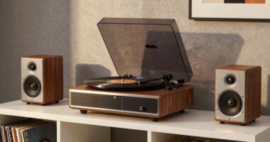 vintage music in homes