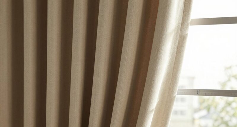 window size and curtain fullness