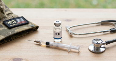 Military requiring flu vaccines for recruits as Air Force base deals with outbreak
