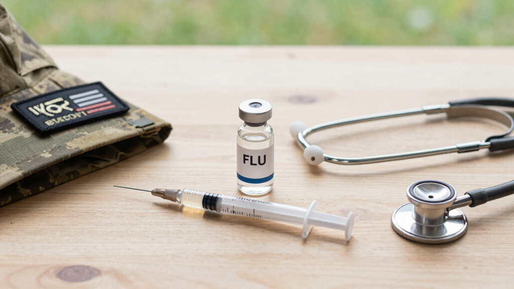 Military requiring flu vaccines for recruits as Air Force base deals with outbreak