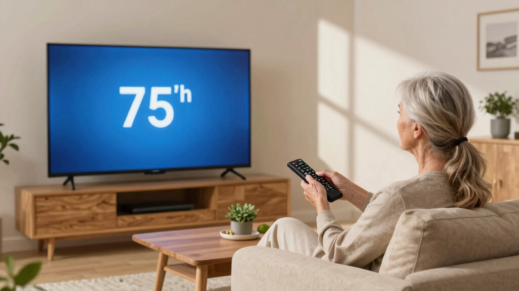 10 Best Large-Screen Smart TVs For Seniors in 2026