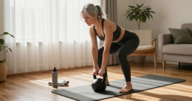 Defend Against The Effects Of Prolonged Sitting With This Full-body Kettlebell Workout