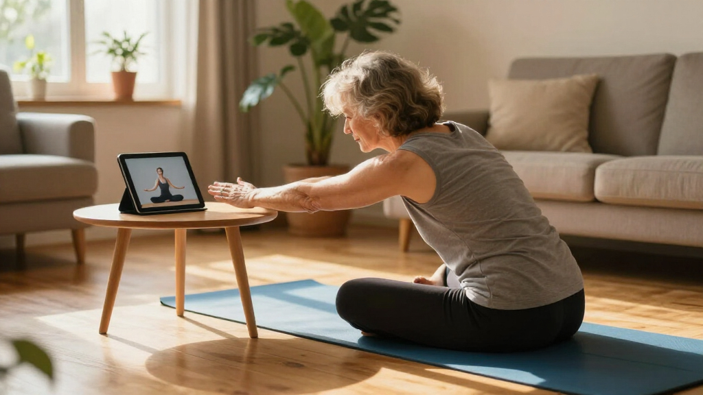 Yoga With Adriene's New Posture Routine Relieved My Aching Shoulders—but The Biggest Benefit Was Something Else Entirely
