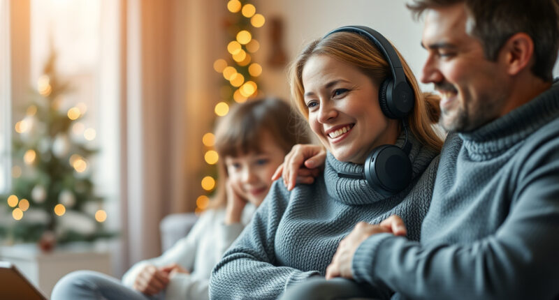 Bone Conduction Headphones for Holiday Moments