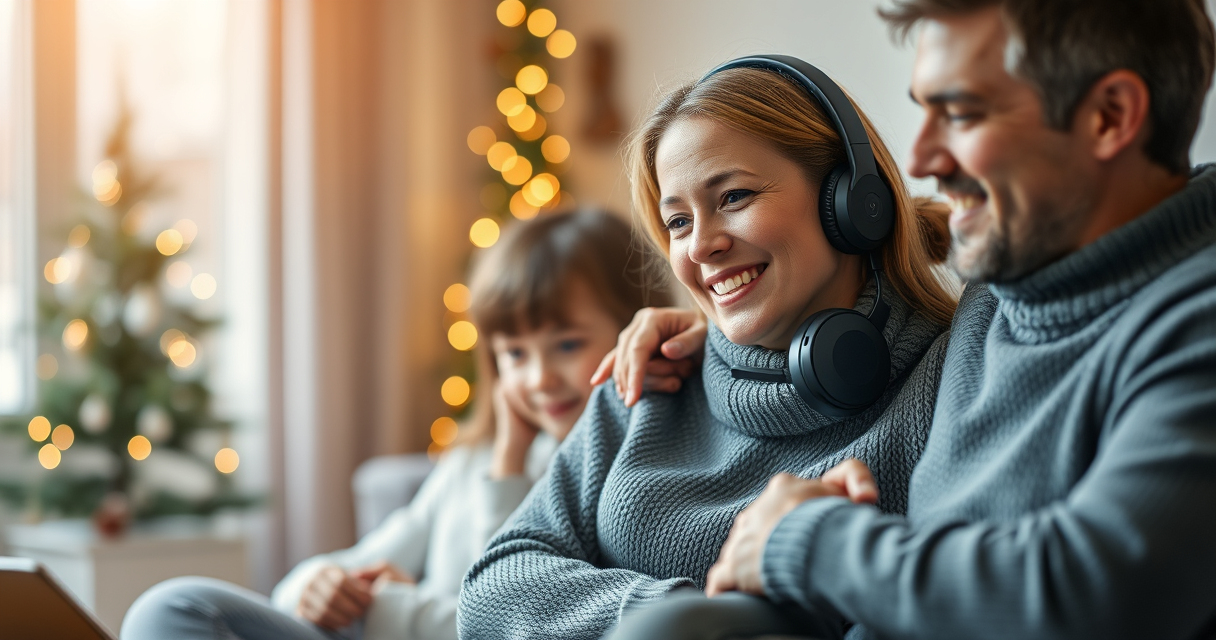 Bone Conduction Headphones for Holiday Moments