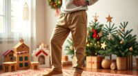 LETAOTAO Men's Elastic Waist Pants: A Holiday Review
