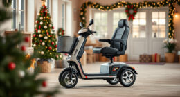 Vive 4 Wheel Mobility Scooter: Easier Holiday Outings